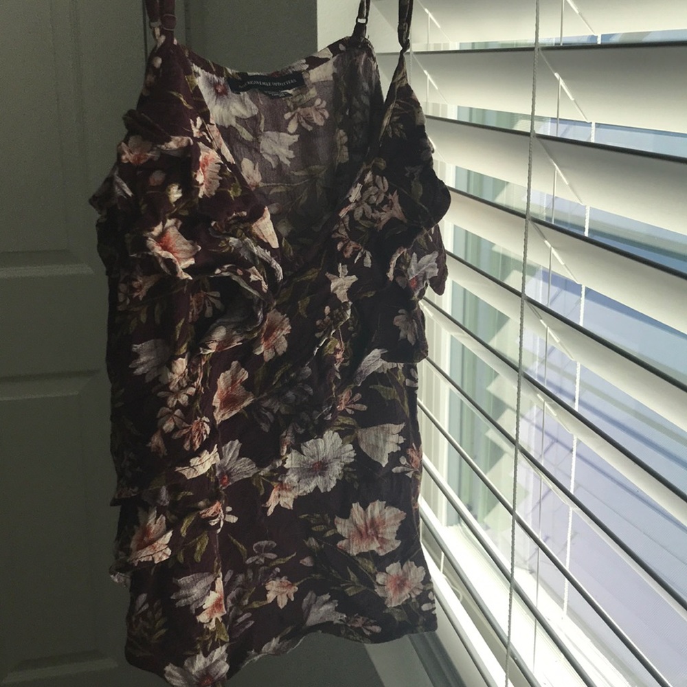 Flower patterned blouse from American Eagle
